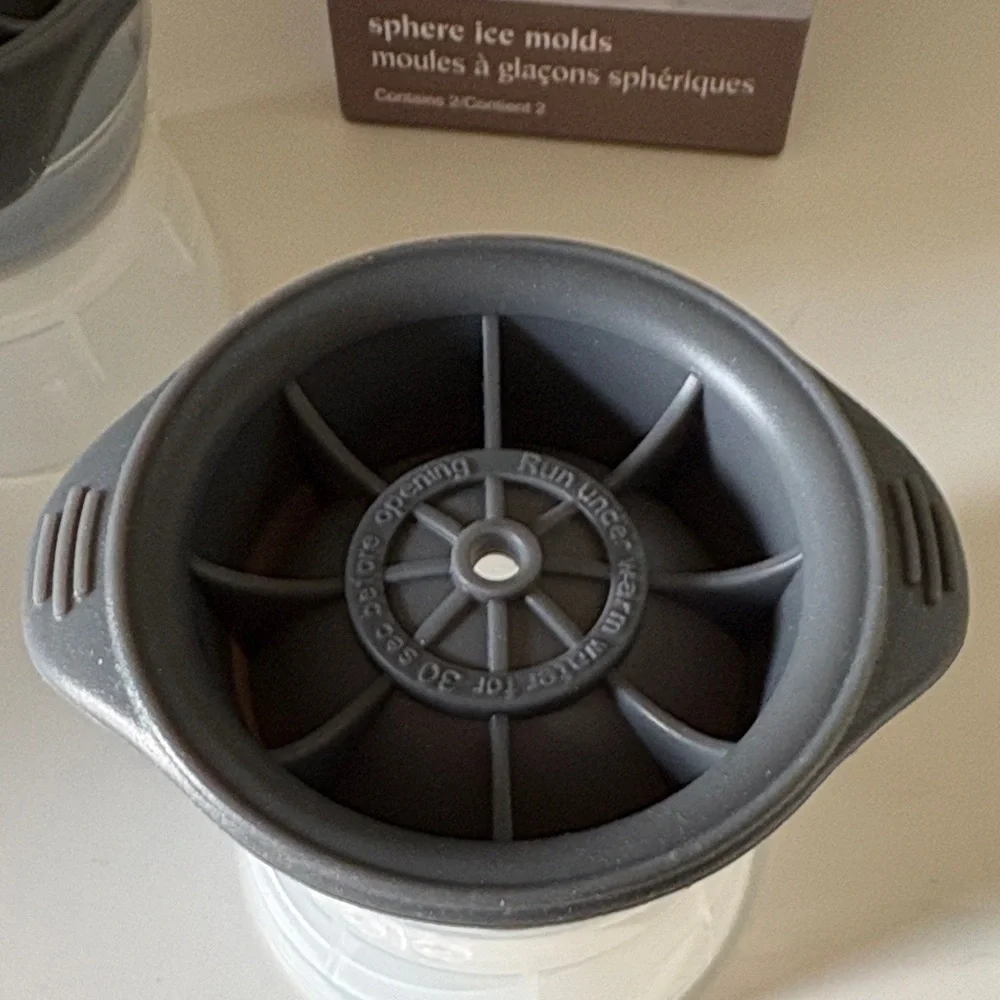 Pier one Tovolo Ice Mold Set in Gray and Clear
